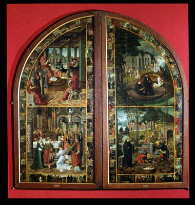 The Legend of St. Bertin, from the Treasure of St. Bertin at Saint-Omer by Lancelot Blondeel
